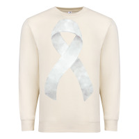 Sandshell lung cancer ribbon fa element Premium Sweatshirt - FaDigitalArtStudio