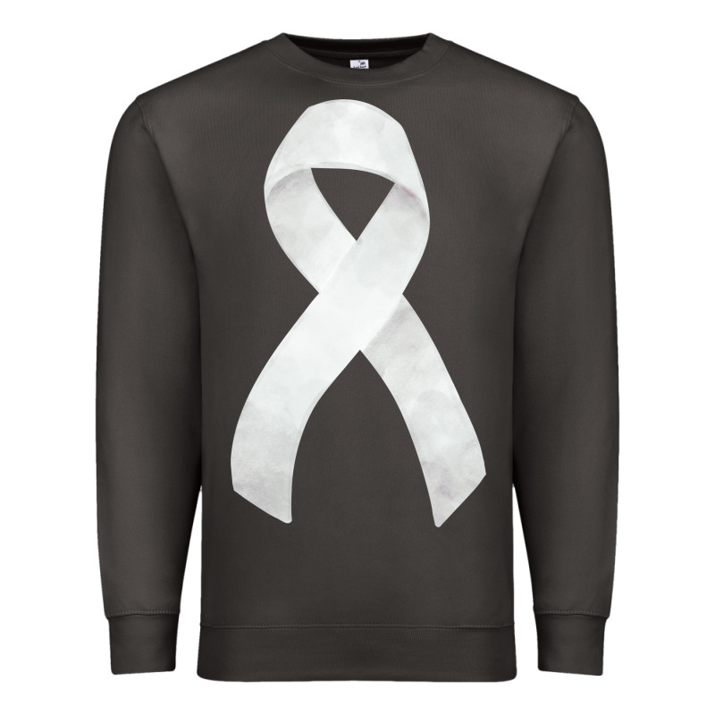 Lung Cancer Ribbon Fa Element Premium Sweatshirt by FaDigitalArtStudio | Teevron