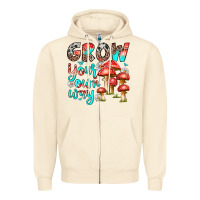 Sandshell grow your own way Zipper Hoodie - texasbilliewilder