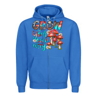 True Royal grow your own way Zipper Hoodie - texasbilliewilder