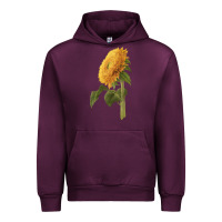 Mauve Wine teddy bear sunflower Urban Hoodie - LillyAllenDesigns