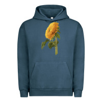 Pigment Midnight Navy teddy bear sunflower Urban Hoodie - LillyAllenDesigns