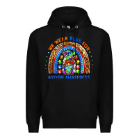 Black autism awareness gnomes Premium Hoodie - BarkalooDesign
