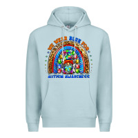 Blue Mist autism awareness gnomes Premium Hoodie - BarkalooDesign
