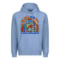Colony Blue autism awareness gnomes Premium Hoodie - BarkalooDesign