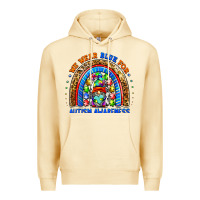 Pina Colada autism awareness gnomes Premium Hoodie - BarkalooDesign