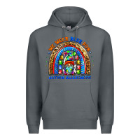 Rock autism awareness gnomes Premium Hoodie - BarkalooDesign