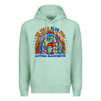 Seafoam autism awareness gnomes Premium Hoodie - BarkalooDesign