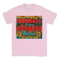 Bubblegum Pink baseball is my favorite season tumbler Classic Tee - BundleAndBundleShop