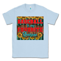 Dusty Blue baseball is my favorite season tumbler Classic Tee - BundleAndBundleShop