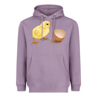 Lavender chick with egg Heavyweight Hoodie - RanaPortraitStore
