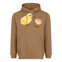 Toasted Coconut chick with egg Heavyweight Hoodie - RanaPortraitStore