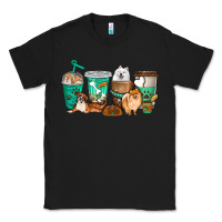 Black dog coffee cups Classic Tee - texasbilliewilder