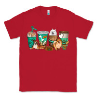 Red dog coffee cups Classic Tee - texasbilliewilder