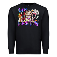 Black one hop lunch day Premium Sweatshirt - RacoonDesign