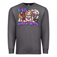 Charcoal Heather one hop lunch day Premium Sweatshirt - RacoonDesign