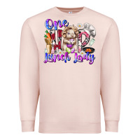 Pale Pink one hop lunch day Premium Sweatshirt - RacoonDesign