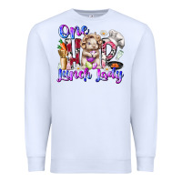 White one hop lunch day Premium Sweatshirt - RacoonDesign