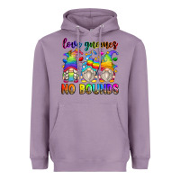 Lavender love gnomes no bounds Heavyweight Hoodie - Zillion Design Studio