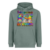 Sage love gnomes no bounds Heavyweight Hoodie - Zillion Design Studio