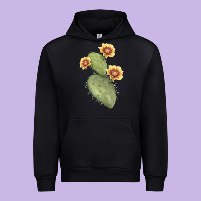 Opuntia Phaeacantha Urban Hoodie Designed By Lillyallendesigns