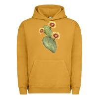 Pigment Peanut Butter opuntia phaeacantha Urban Hoodie - LillyAllenDesigns