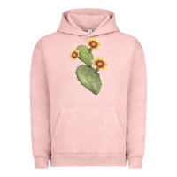 Pigment Salmon opuntia phaeacantha Urban Hoodie - LillyAllenDesigns