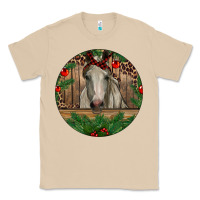 Mushroom Christmas Horse Classic Tee - RanaPortraitStore