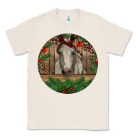 Natural Christmas Horse Classic Tee - RanaPortraitStore