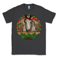 Smoke Christmas Horse Classic Tee - RanaPortraitStore