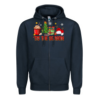 'tis The Season Christmas Zipper Hoodie | Teevron