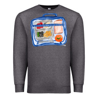 Charcoal Heather lunchbox fa element Premium Sweatshirt - FaDigitalArtStudio