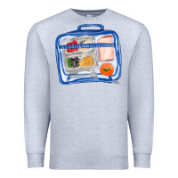 Heather Grey lunchbox fa element Premium Sweatshirt - FaDigitalArtStudio
