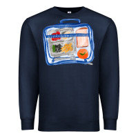 Navy lunchbox fa element Premium Sweatshirt - FaDigitalArtStudio