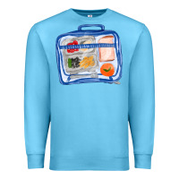 Ocean Blue lunchbox fa element Premium Sweatshirt - FaDigitalArtStudio