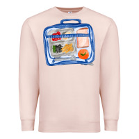 Pale Pink lunchbox fa element Premium Sweatshirt - FaDigitalArtStudio