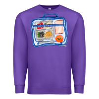 Purple lunchbox fa element Premium Sweatshirt - FaDigitalArtStudio