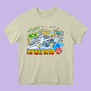 2024 Cruisin Heavy Core Tee Designed By Cowhidedigitalart