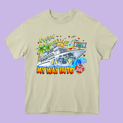 2024 Cruisin Heavy Core Tee Designed By Cowhidedigitalart
