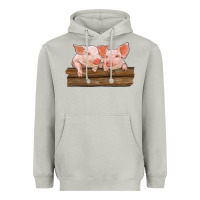 Moon Dust barn pigs Heavyweight Hoodie - RanaPortraitStore