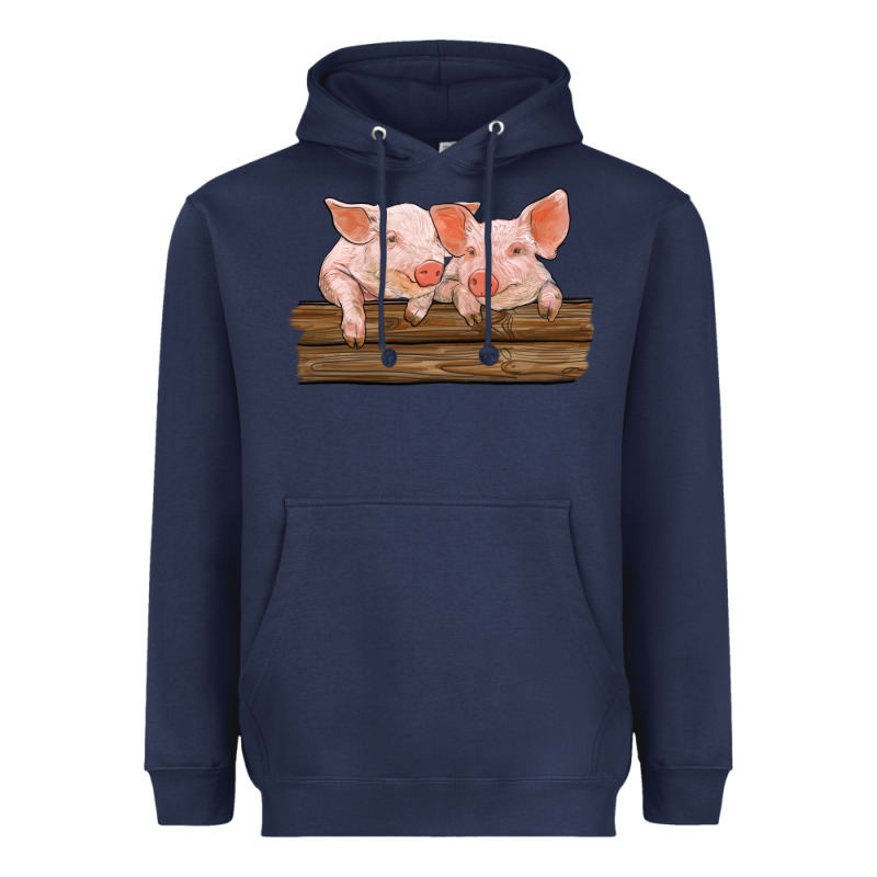 Barn Pigs Heavyweight Hoodie by RanaPortraitStore | Teevron