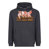 Smoke barn pigs Heavyweight Hoodie - RanaPortraitStore