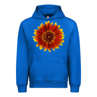 Cobalt little becka sunflower Urban Hoodie - LillyAllenDesigns