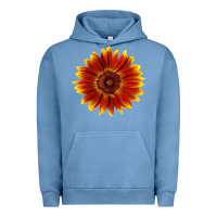Pigment Pebble Blue little becka sunflower Urban Hoodie - LillyAllenDesigns