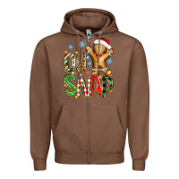 Chestnut oh snap christmas cookie Zipper Hoodie - Zillion Design Studio
