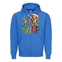 True Royal oh snap christmas cookie Zipper Hoodie - Zillion Design Studio