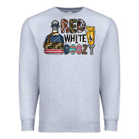 Heather Grey Tequila Premium Sweatshirt - CowhideDigitalArt