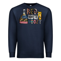 Navy Tequila Premium Sweatshirt - CowhideDigitalArt
