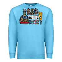 Ocean Blue Tequila Premium Sweatshirt - CowhideDigitalArt