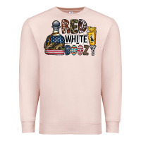 Pale Pink Tequila Premium Sweatshirt - CowhideDigitalArt